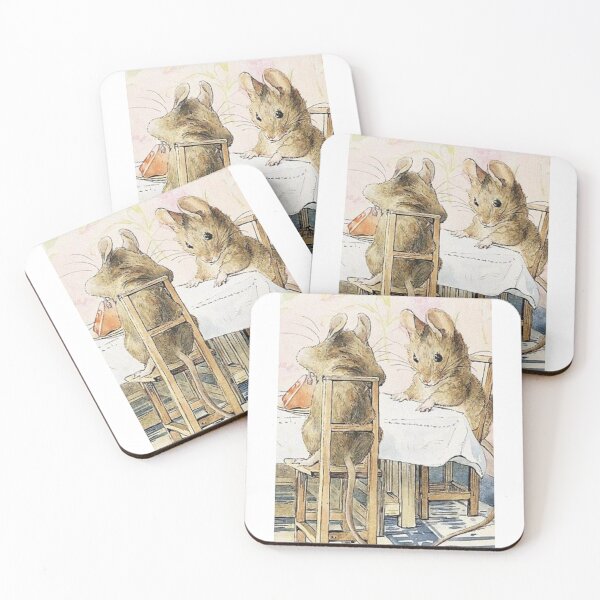 Item preview, Beatrix Potter The Tale of Two Bad Mice Illustration  designed and sold by Pinkmagenta.