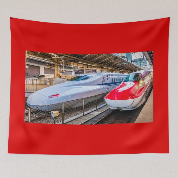 Item preview, Two Shinkansen at the Tokyo Station designed and sold by Lyl Dil Creations.