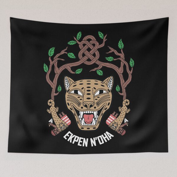 Item preview, Ekpen N'Oha (Leopard of the forest) designed and sold by binicards.