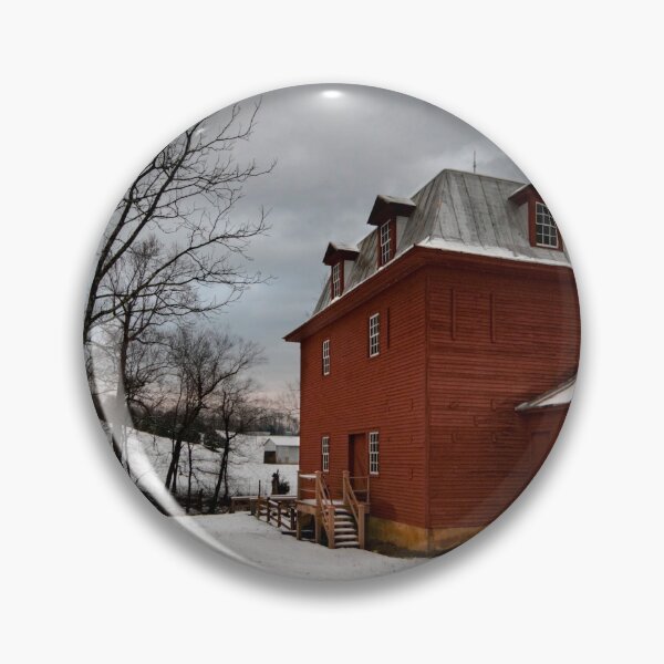 Item preview, Old Red Mill in Winter designed and sold by nbrandsberg.