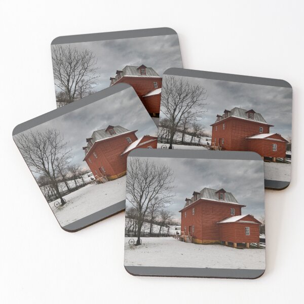 Item preview, Old Red Mill in Winter designed and sold by nbrandsberg.