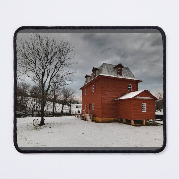 Item preview, Old Red Mill in Winter designed and sold by nbrandsberg.