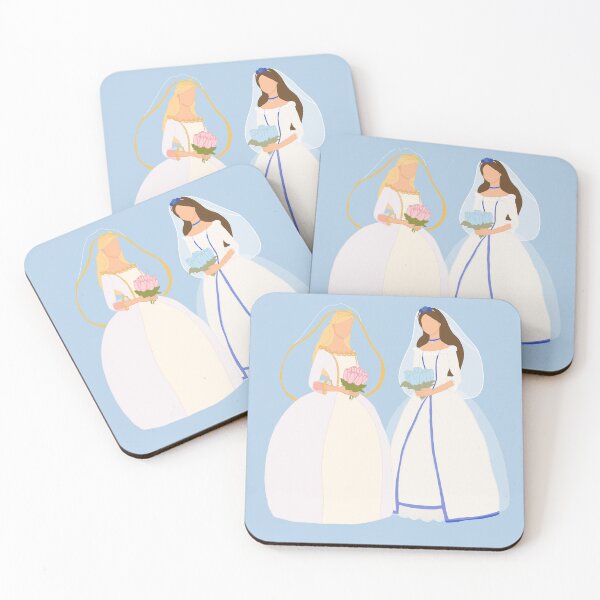 Item preview, Princess and the pauper Erika and Analiese wedding designed and sold by Liluna.