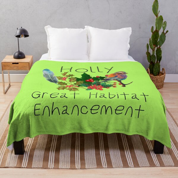 Artikelvorschau, Holly Great Habitat Enhancement Native Plant Design entworfen und verkauft von EarthArtDesigns.