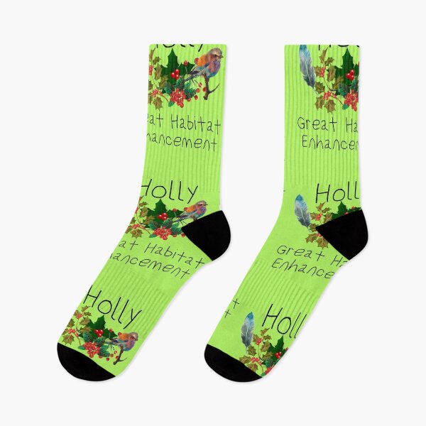 Item preview, Holly Great Habitat Enhancement Native Plant Design designed and sold by EarthArtDesigns.