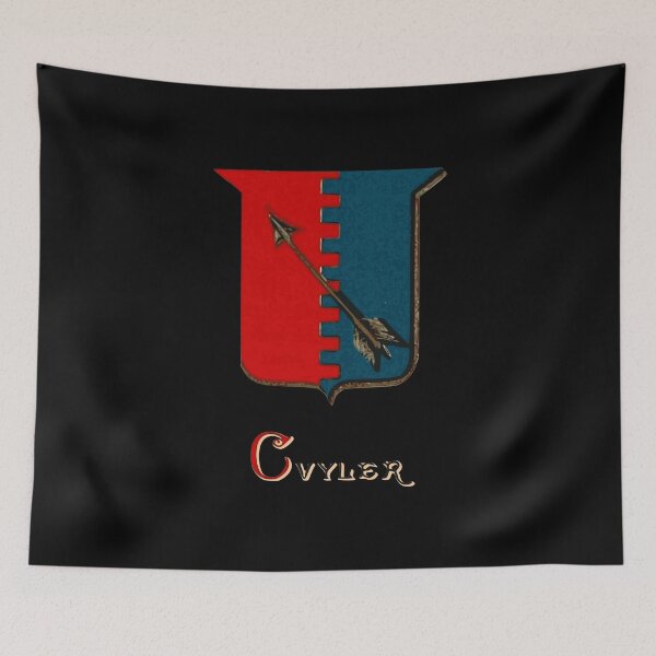Item preview, Cuyler Family Coat of Arms designed and sold by Heraldica.