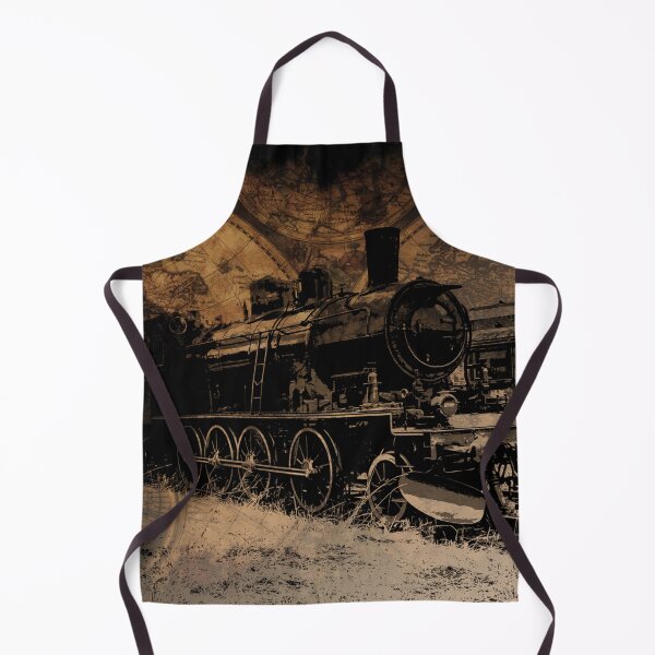 Item preview, World Steam Travel - Steam Train and World Map designed and sold by NaturePrints.