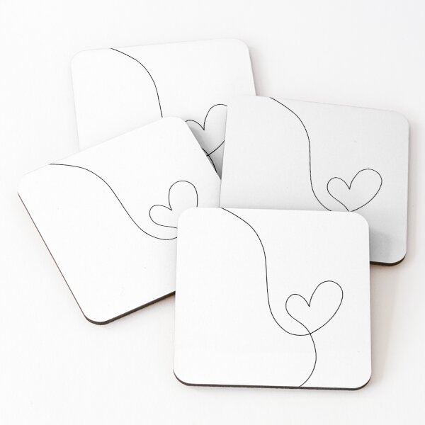 Item preview, Heart One Line Art - Heart Continuous Line designed and sold by Mrs-PenLine.