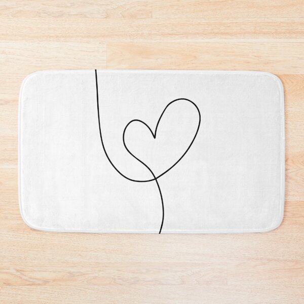 Item preview, Heart One Line Art - Heart Continuous Line designed and sold by Mrs-PenLine.