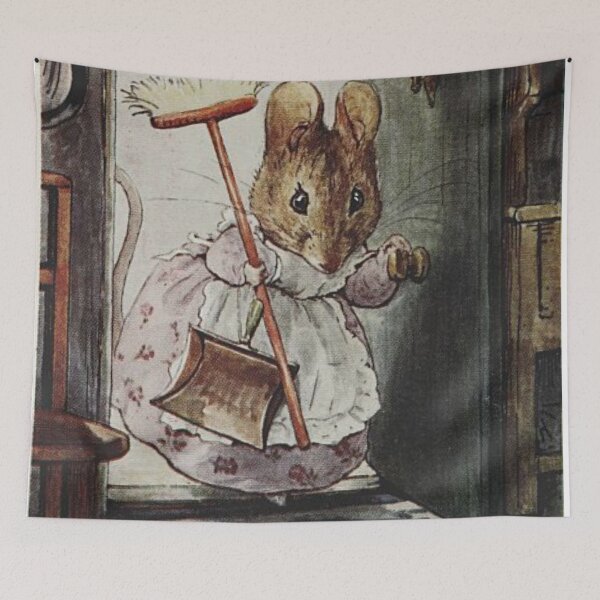Item preview, Beatrix Potter The Tale of Two Bad Mice Illustration  designed and sold by Pinkmagenta.