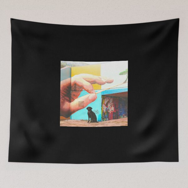 Item preview, Street Art, Wall Art, Mural, Graffiti, Hand, Dog designed and sold by HeatherAP.