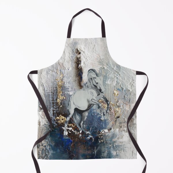 Item preview, Horse Dressage Horse. Rearing Horse with Abstract background designed and sold by Kathysartroom.