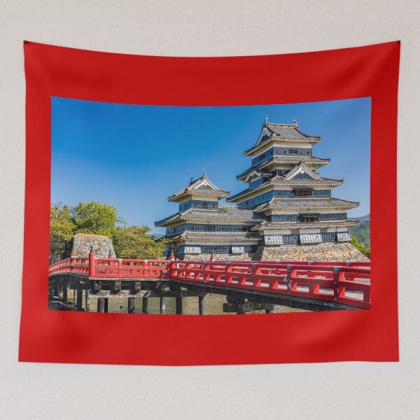 Item preview, Matsumoto castle and bridge designed and sold by Lyl Dil Creations.