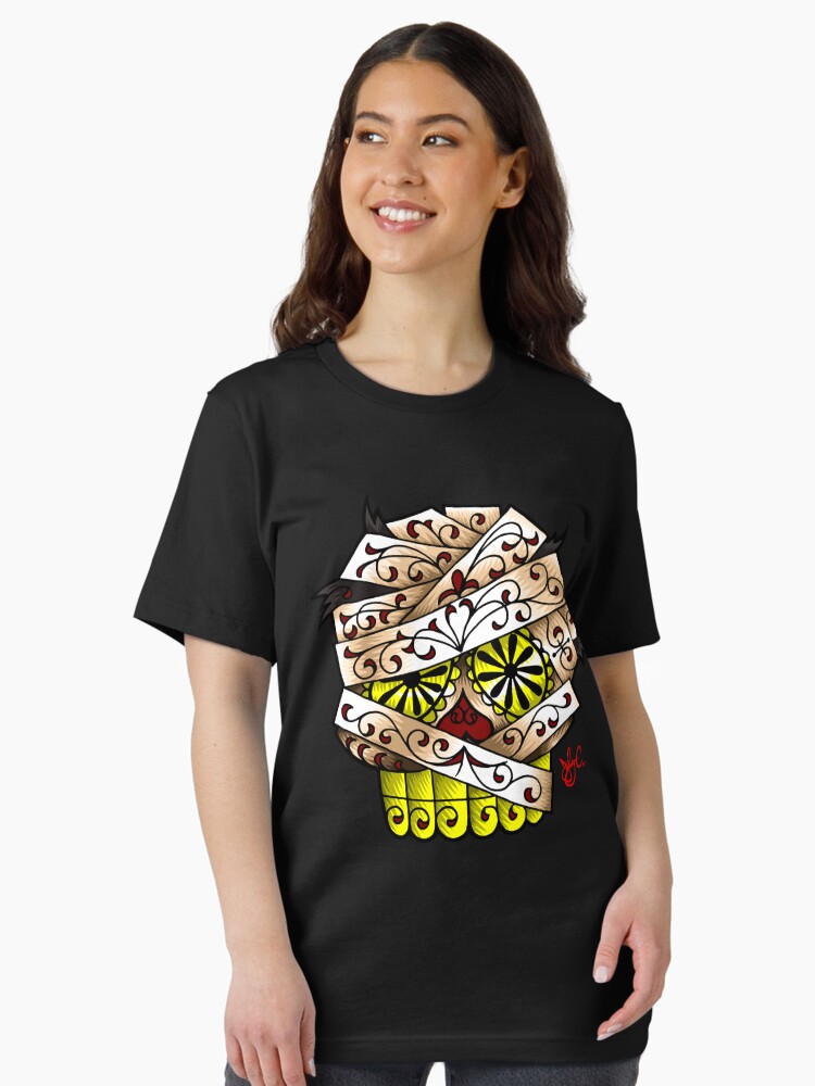 Thumbnail 2 of 7, Essential T-Shirt, The Mummy Sugar Skull designed and sold by jabwai.