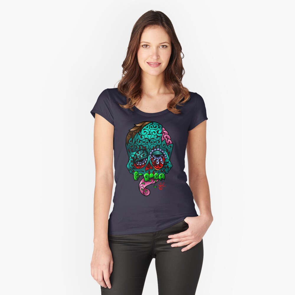 Item preview, Fitted Scoop T-Shirt designed and sold by jabwai.