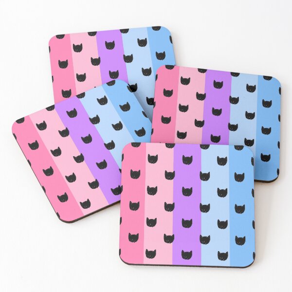 Item preview, Catgender Pattern - LGBT Catgender Flag Cat Logo Rainbow designed and sold by andrei49387.