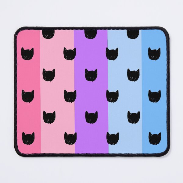 Item preview, Catgender Pattern - LGBT Catgender Flag Cat Logo Rainbow designed and sold by andrei49387.