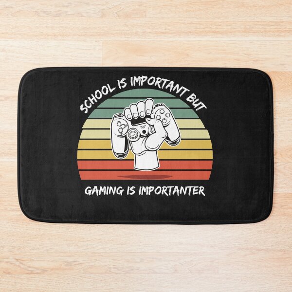 Item preview, School Is Important But gaming Is Importanter designed and sold by POSITIVEHL HL.