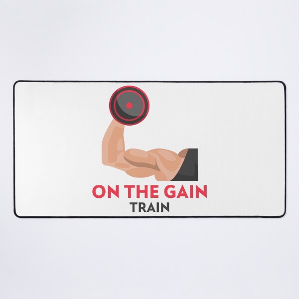 Item preview, On the Gain Train Gym Weightlifting design designed and sold by mkzmerch.