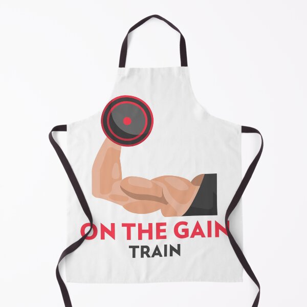 Item preview, On the Gain Train Gym Weightlifting design designed and sold by mkzmerch.