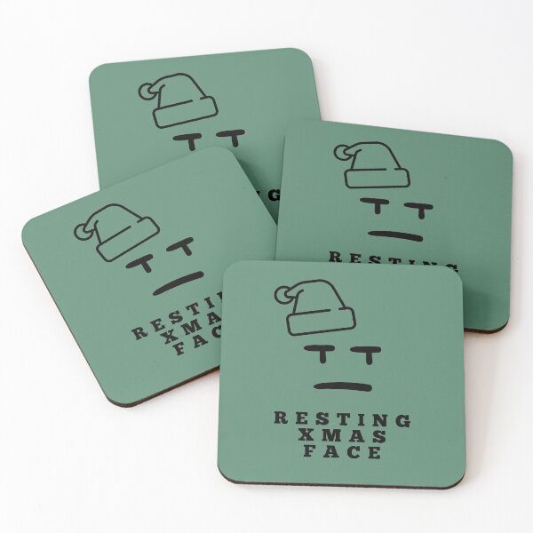 Item preview, Resting Christmas Face designed and sold by KGoPrintables.