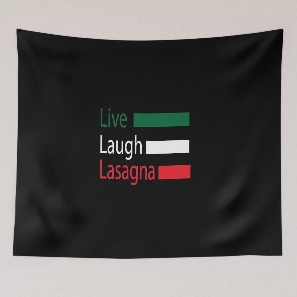 Item preview,  Live Laugh Lasagna  designed and sold by saidaone.