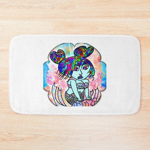 Item preview, Pride rainbow mermaid designed and sold by LadyCottonTail.
