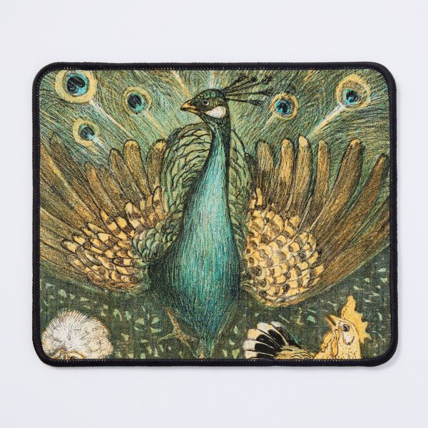 Item preview, Vintage Peacock Art designed and sold by rofocreative.