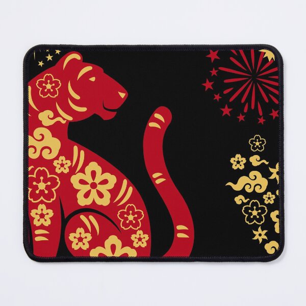 Item preview, Chinese Flower Tiger 2022- The Year Of The Tiger designed and sold by The-Muse.