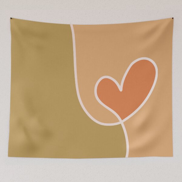 Item preview, Heart One Line Art - Abstract Heart Single Line - Heart Continuous Line designed and sold by Mrs-PenLine.