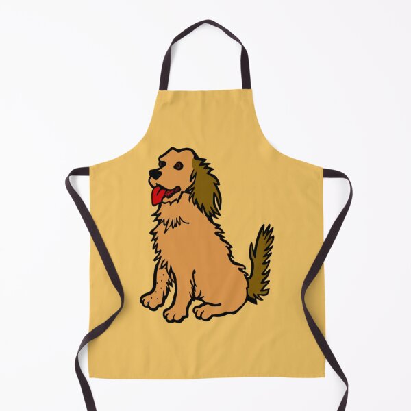 Item preview, Brown Shaggy Red Tongue Dog designed and sold by CheeryDK.