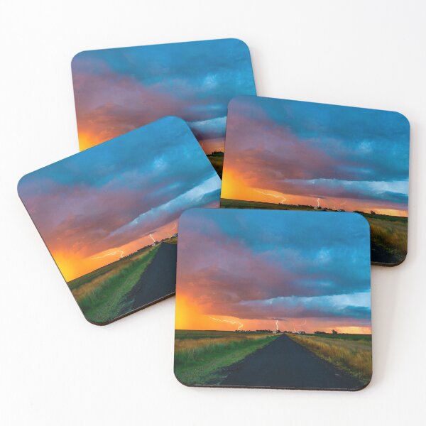 Item preview, Lightning in the Sunset designed and sold by CaptureTheDog.