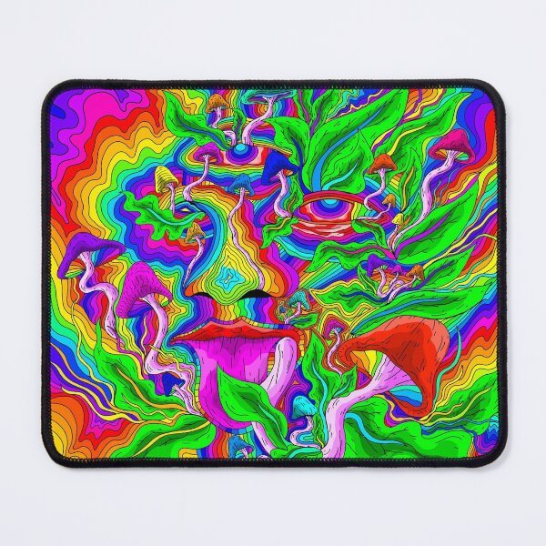 Item preview, "Psychedelic Forest Dweller" designed and sold by GratefulSocks.