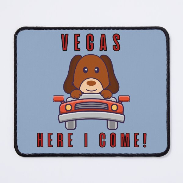 Item preview, Dog Driving A Car Vegas Here I Come designed and sold by EyanShop.