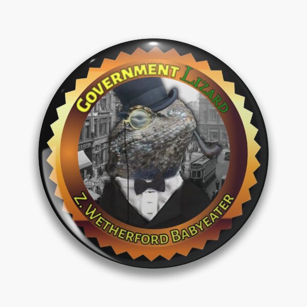 Item preview, Zebulon Wetherford Babyeater - Government Lizard designed and sold by CatBagz.