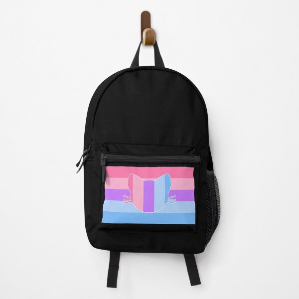 Item preview, Catgender Sticker Xenogender- LGBT Catgender Flag Cat Logo Rainbow  designed and sold by andrei49387.