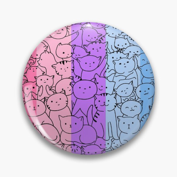 Item preview, Catgender Pattern - LGBT Catgender Flag Cat Logo Rainbow Funny Cat Kitties designed and sold by andrei49387.
