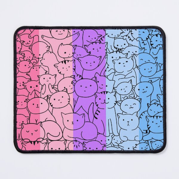 Item preview, Catgender Pattern - LGBT Catgender Flag Cat Logo Rainbow Funny Cat Kitties designed and sold by andrei49387.