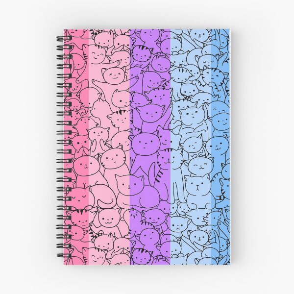 Item preview, Catgender Pattern - LGBT Catgender Flag Cat Logo Rainbow Funny Cat Kitties designed and sold by andrei49387.