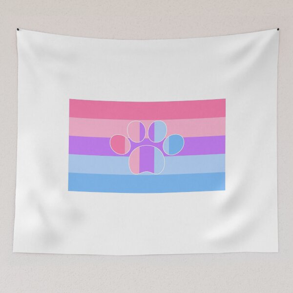 Item preview, Catgender Sticker Xenogender- LGBT Catgender Flag Cat Logo Rainbow Paw designed and sold by andrei49387.