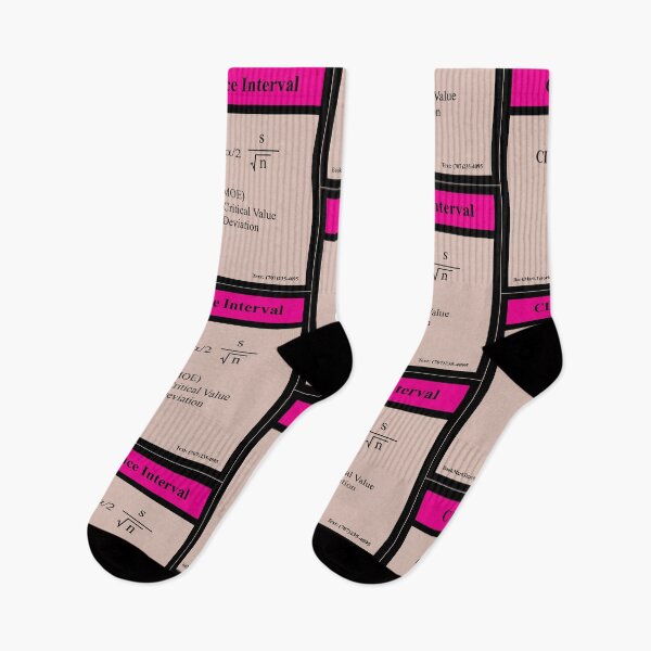 Item preview, T Margin of Error  Equation:  The StatisticsMatrix at Redbubble designed and sold by Mark Stansberry.