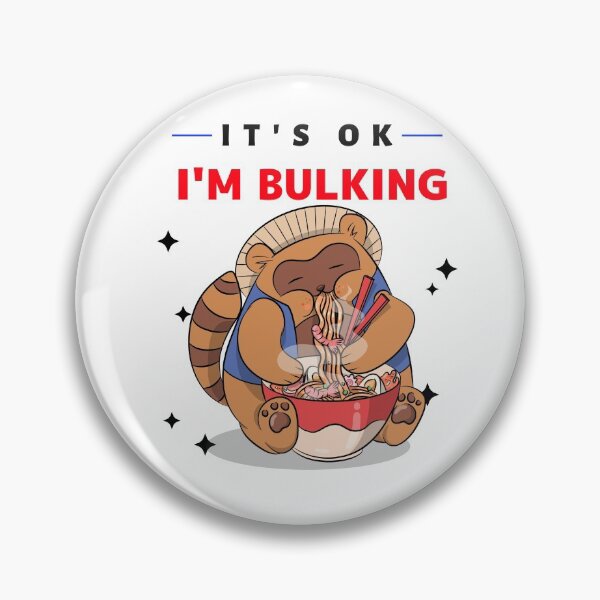 Item preview, IT'S OK I'M BULKING BODYBUILDERS T-SHIRT designed and sold by BestCoolStuff.