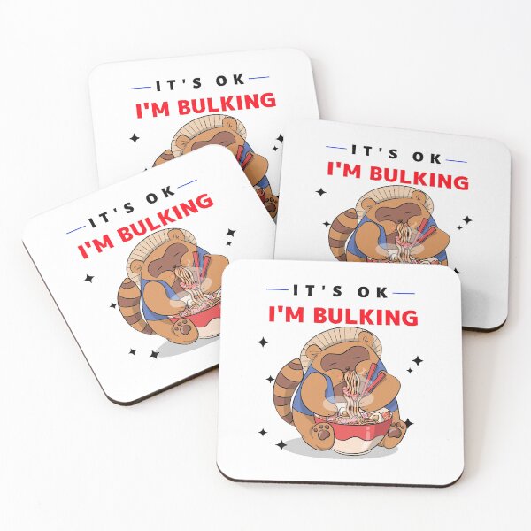 Item preview, IT'S OK I'M BULKING BODYBUILDERS T-SHIRT designed and sold by BestCoolStuff.