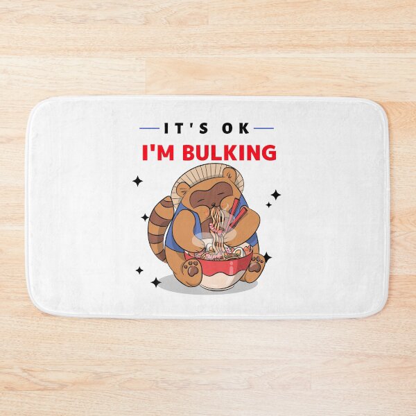Item preview, IT'S OK I'M BULKING BODYBUILDERS T-SHIRT designed and sold by BestCoolStuff.
