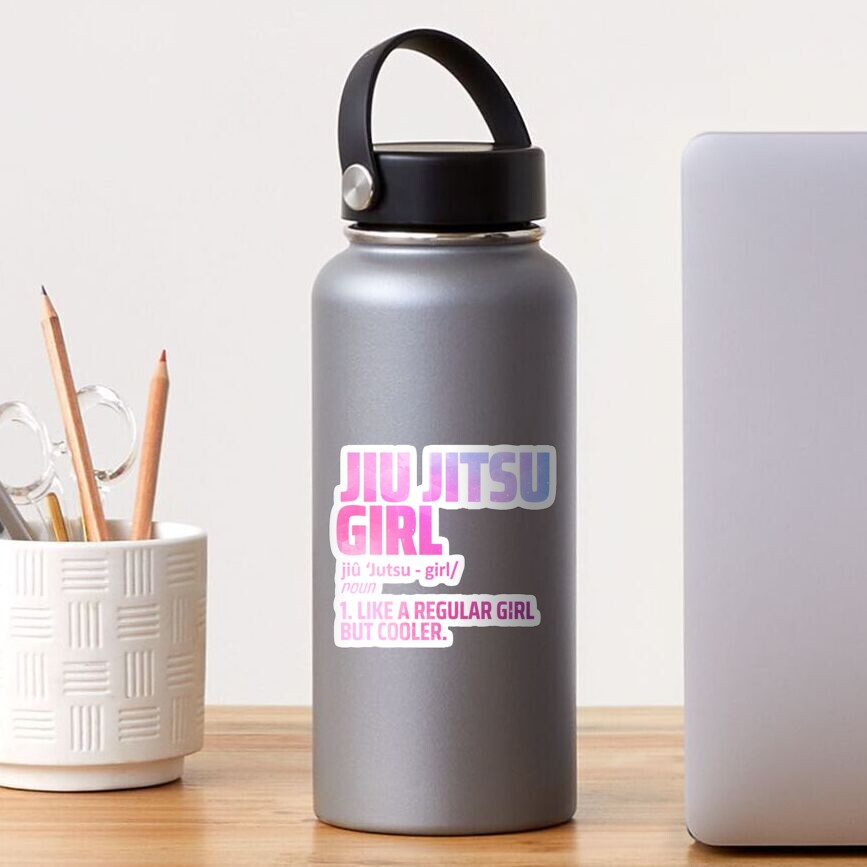 "funny jiu jitsu quote jiu jitsu girl" Sticker for Sale by EfendiTee