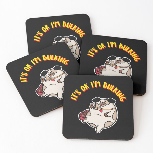 Item preview, IT'S OK I'M BULKING FUNNY SAYING T-SHIRT designed and sold by BestCoolStuff.