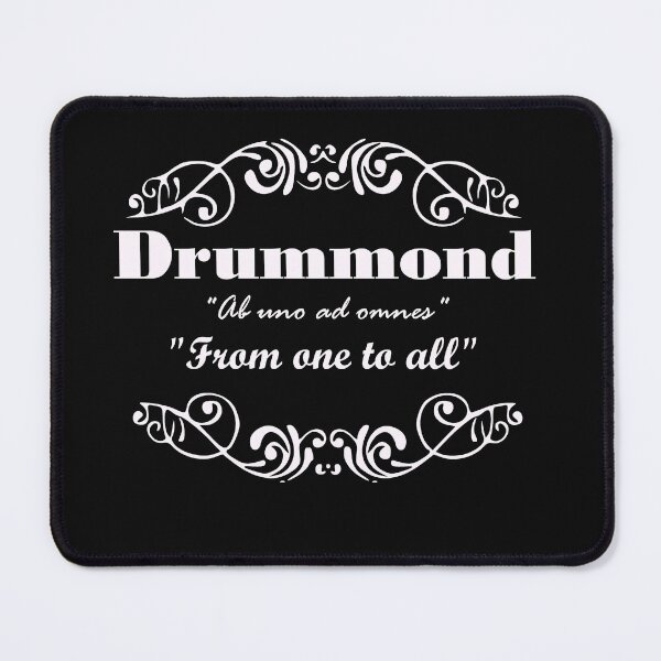 Item preview, Drummond Surname family name last name motto designed and sold by BagTown Clans.