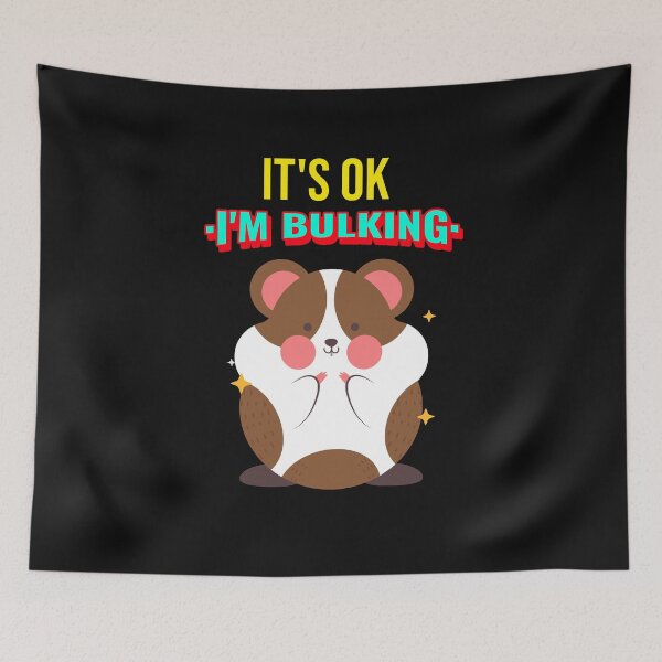 Item preview, IT'S OK I'M BULKING T-SHIRT designed and sold by BestCoolStuff.