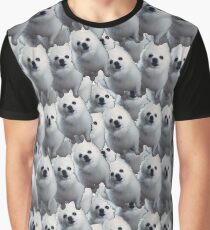 Camiseta gráfica Gabe el perro