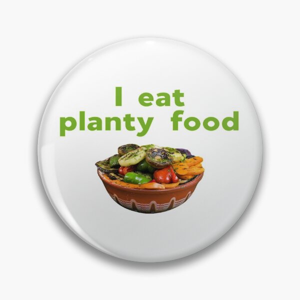 Item preview, I Eat Plenty Food Vegan Vegetarian Humor  designed and sold by tshirtworld.